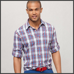 Tommy Hilfiger Plaid Shirt Discount